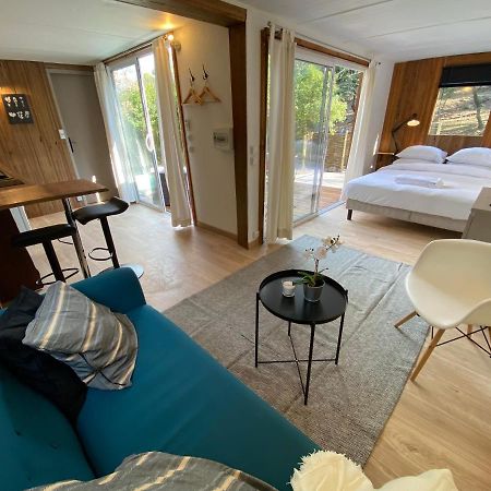 Superbe Cabane Jacuzzi Jardin Clim Wifi Parking Meyreuil Eksteriør billede