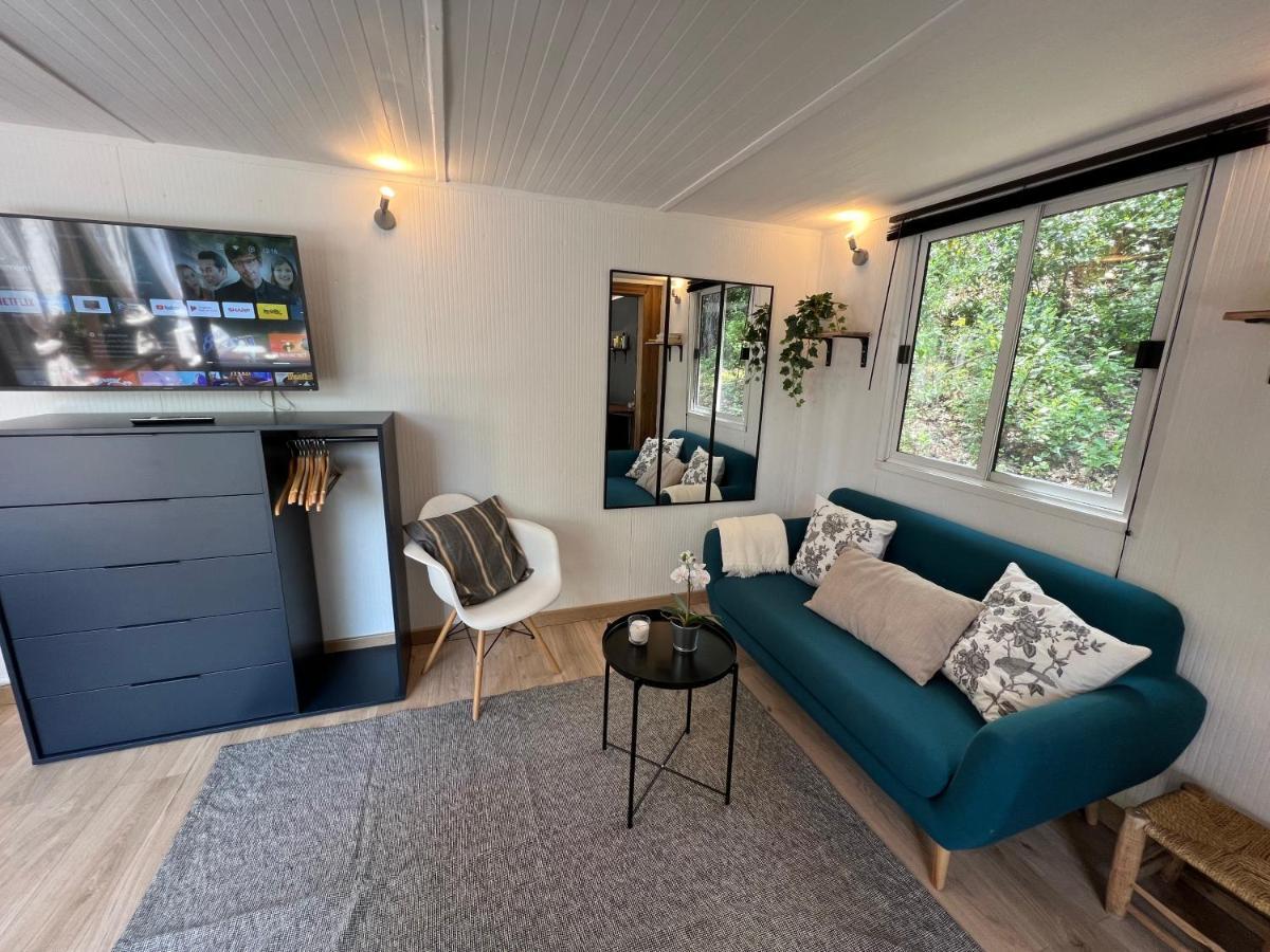 Superbe Cabane Jacuzzi Jardin Clim Wifi Parking Meyreuil Eksteriør billede